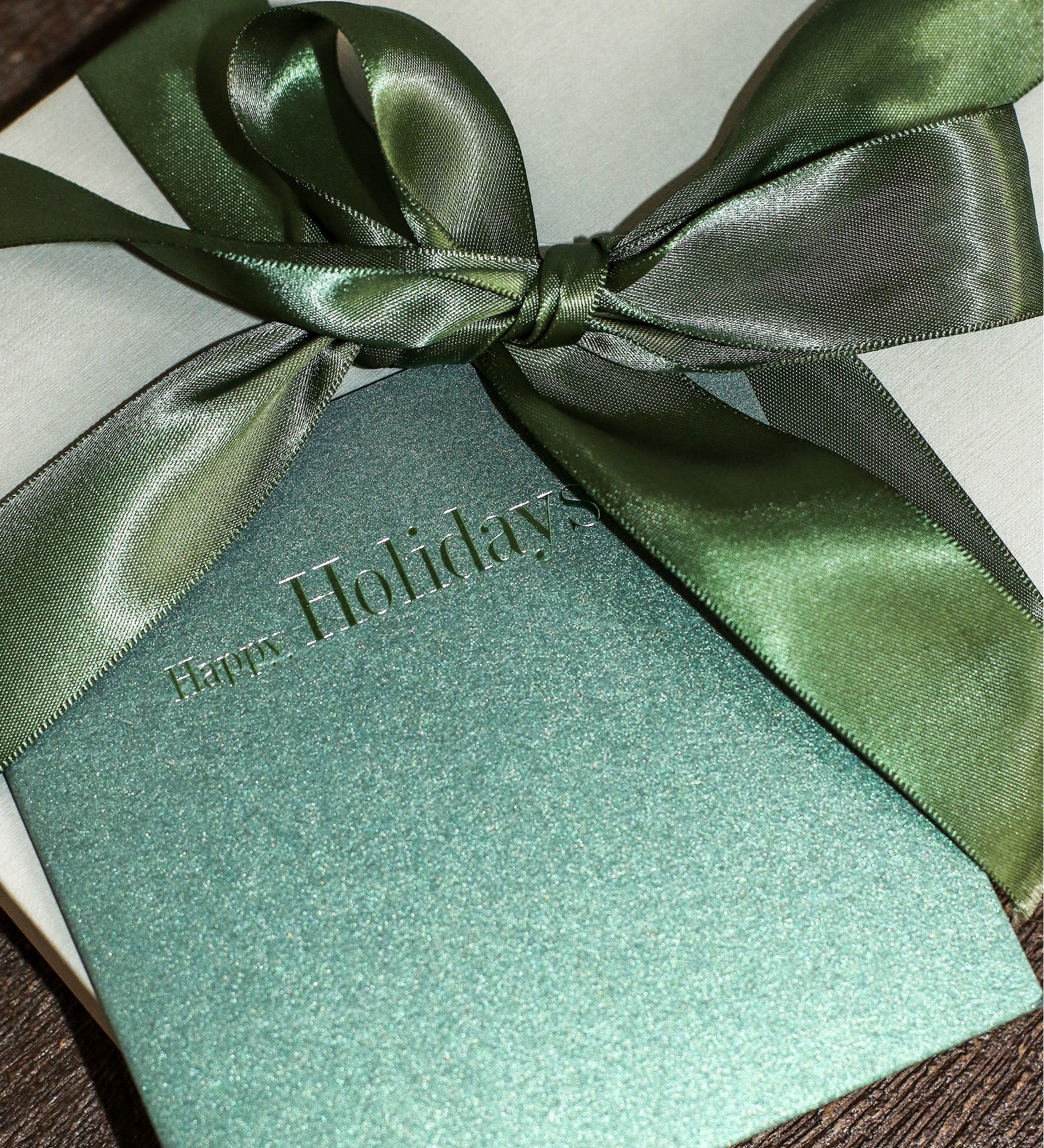 Individual Christmas cards by Story of Elegance at Harrods Christmas World