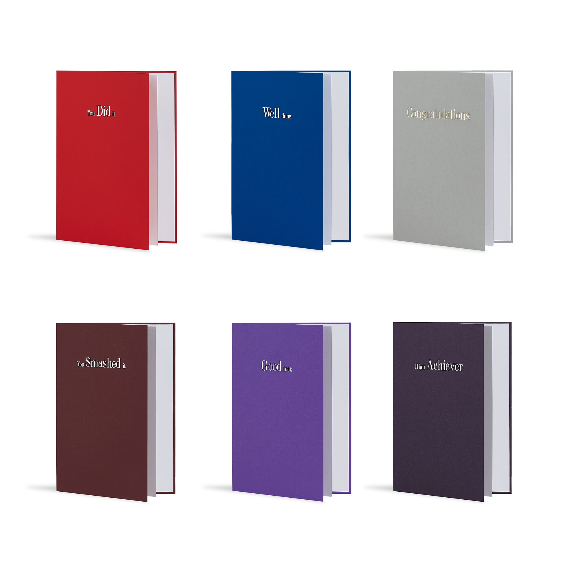 Achievement Signatures, Set of 6 Card Bundle