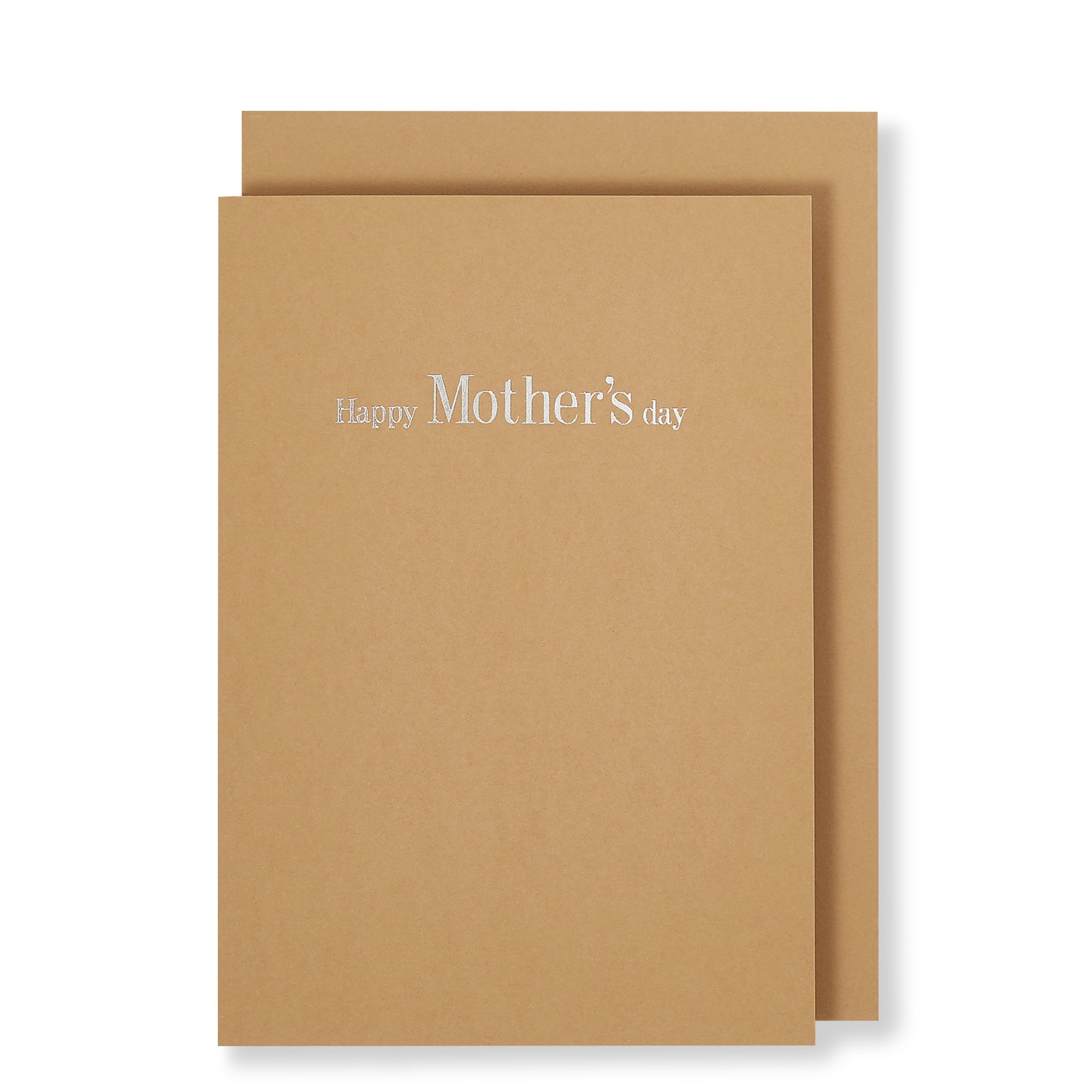 Happy Mother's Day Card, Tan