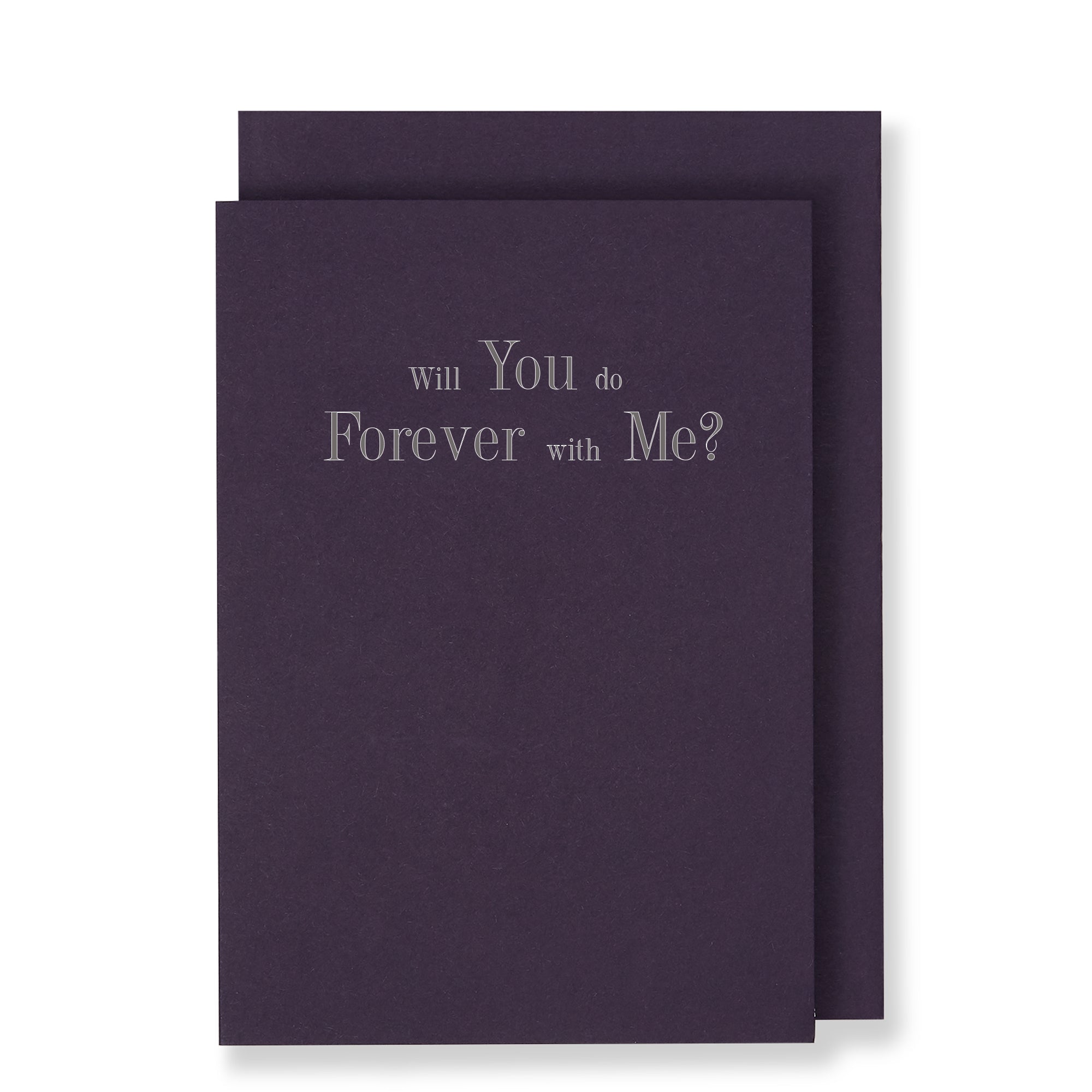 Will You Do Forever With Me? Card, Deep Purple