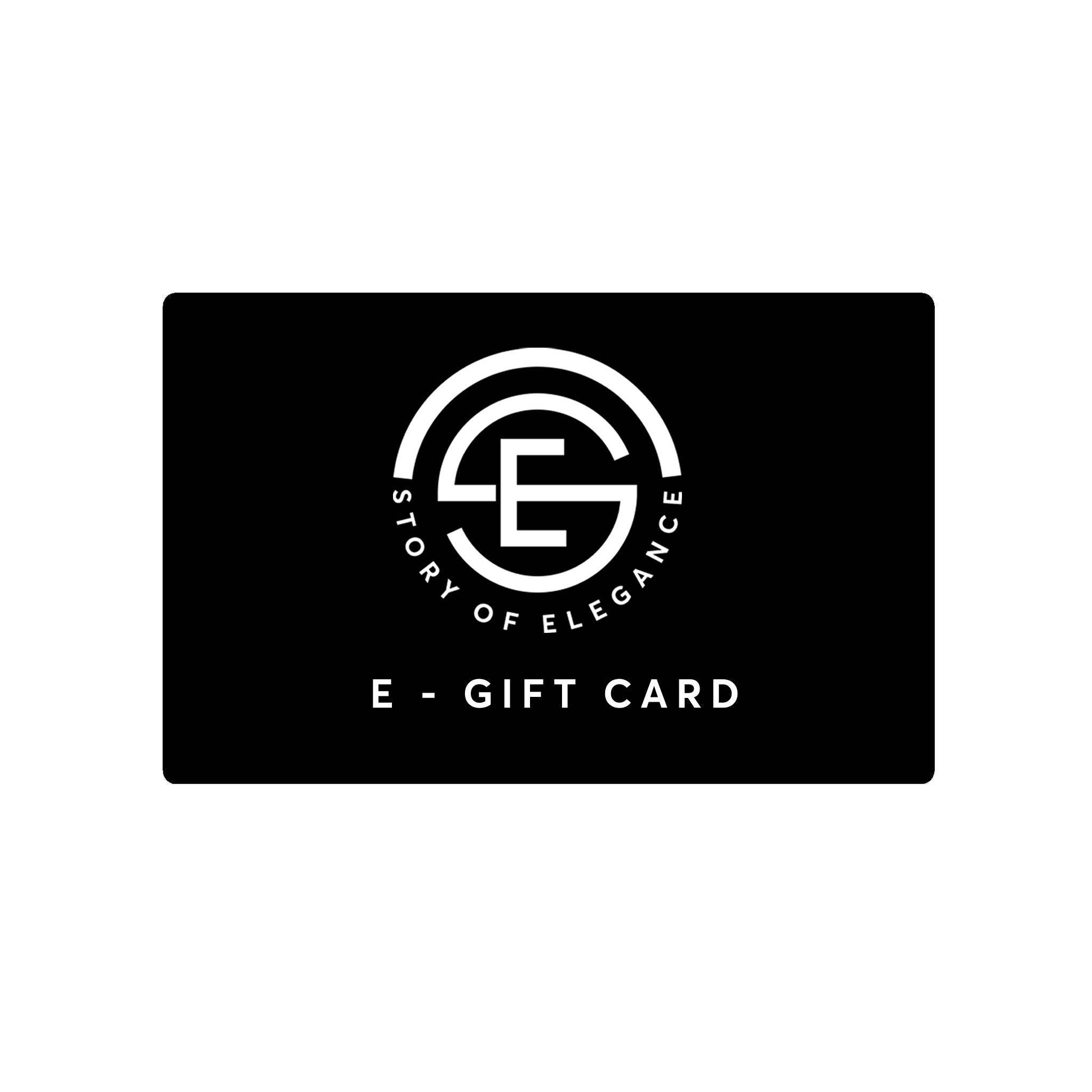 E - Gift Card, Front -Story of Elegance