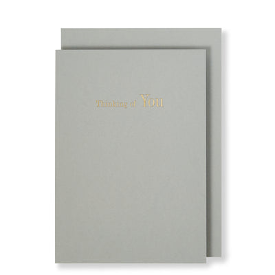 Thinking of You Card, Grey