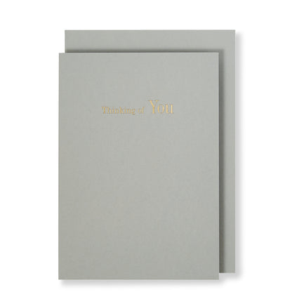 Thinking of You Card, Grey
