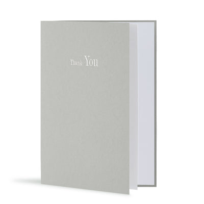 Thank You Card, Grey