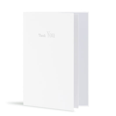 Thank You Card, White