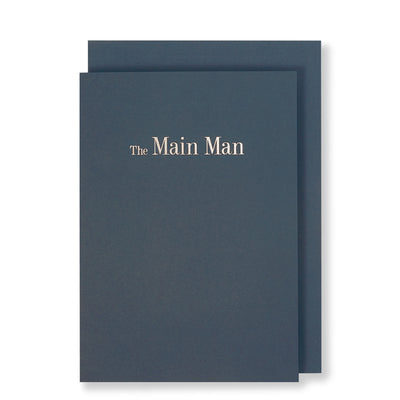 The Main Man Card