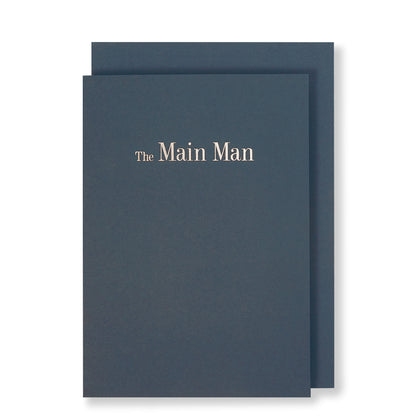 The Main Man Card