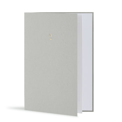 2nd Birthday Milestone Anniversary Card, Grey