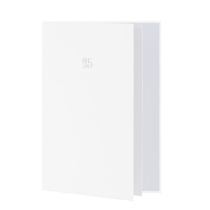 25th Birthday Milestone Anniversary Card, White
