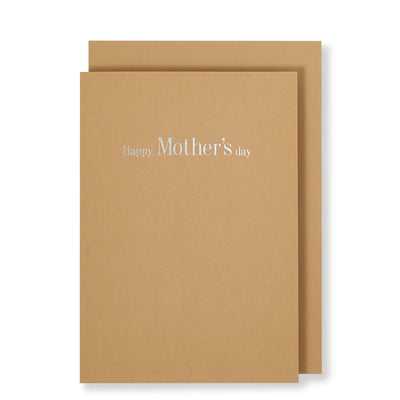 Happy Mother's Day Card, Tan