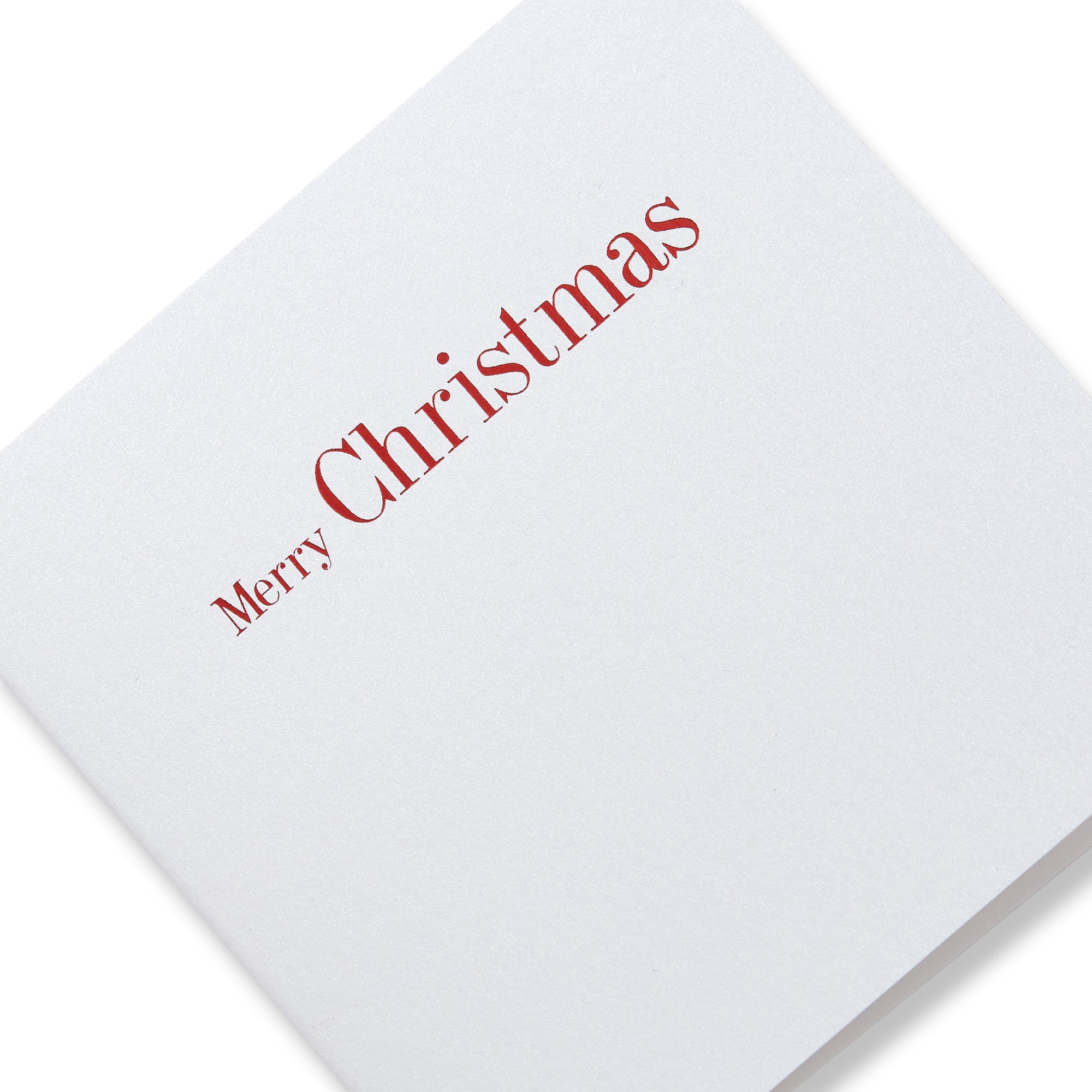 Merry Christmas Red Foiled Mini Cards-Story of Elegance