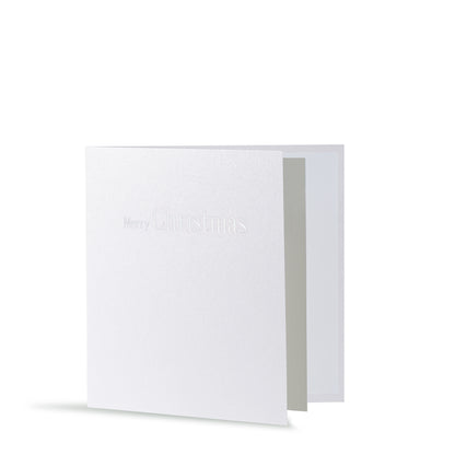 Merry Christmas Silver Foiled Mini Cards-Story of Elegance
