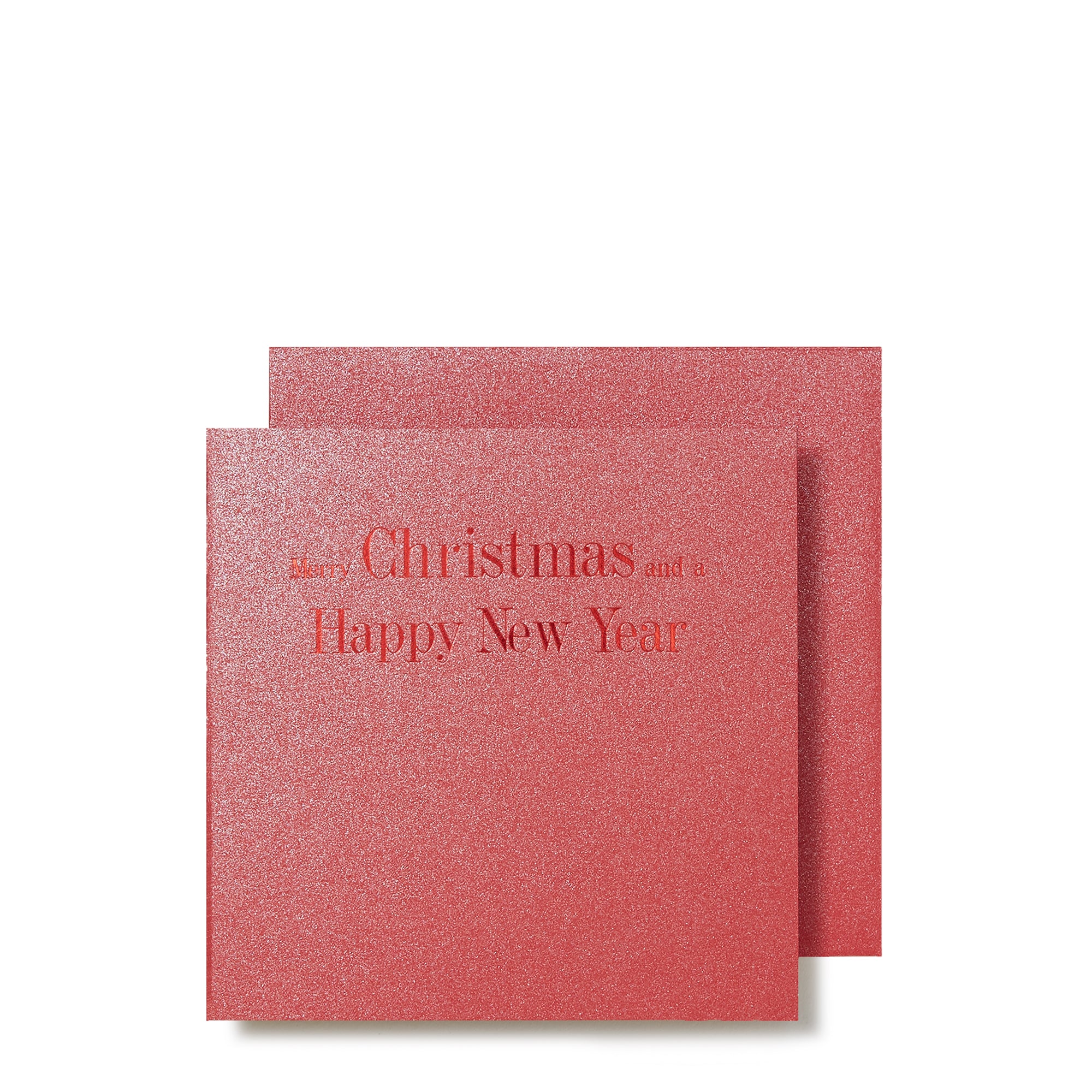 Christmas and New Year Red Foiled Mini Cards, with Envelope | Boxed Set of 6 | Story of Elegance