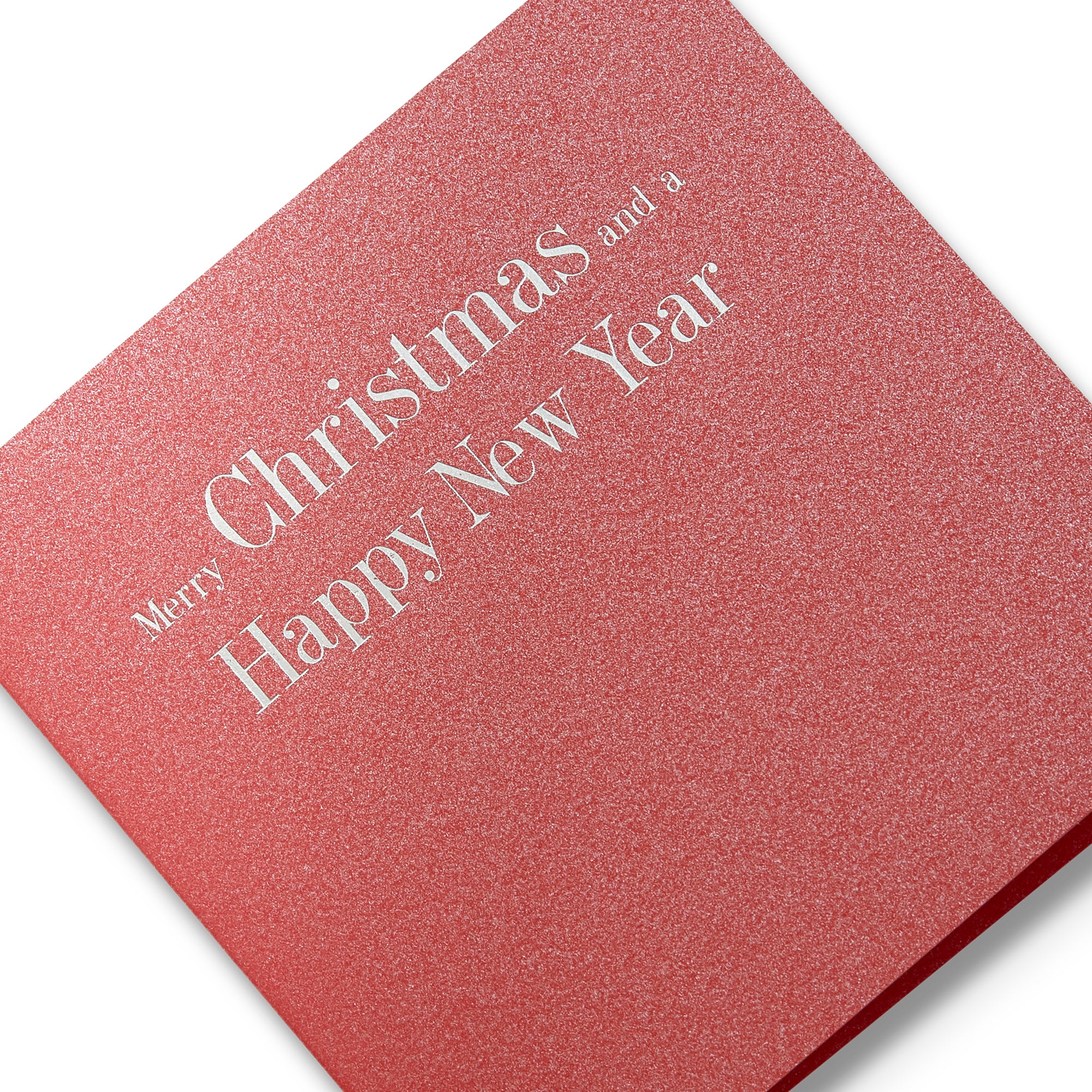 Christmas and New Year Silver Foiled Mini Cards, Detail | Boxed Set of 6 | Story of Elegance