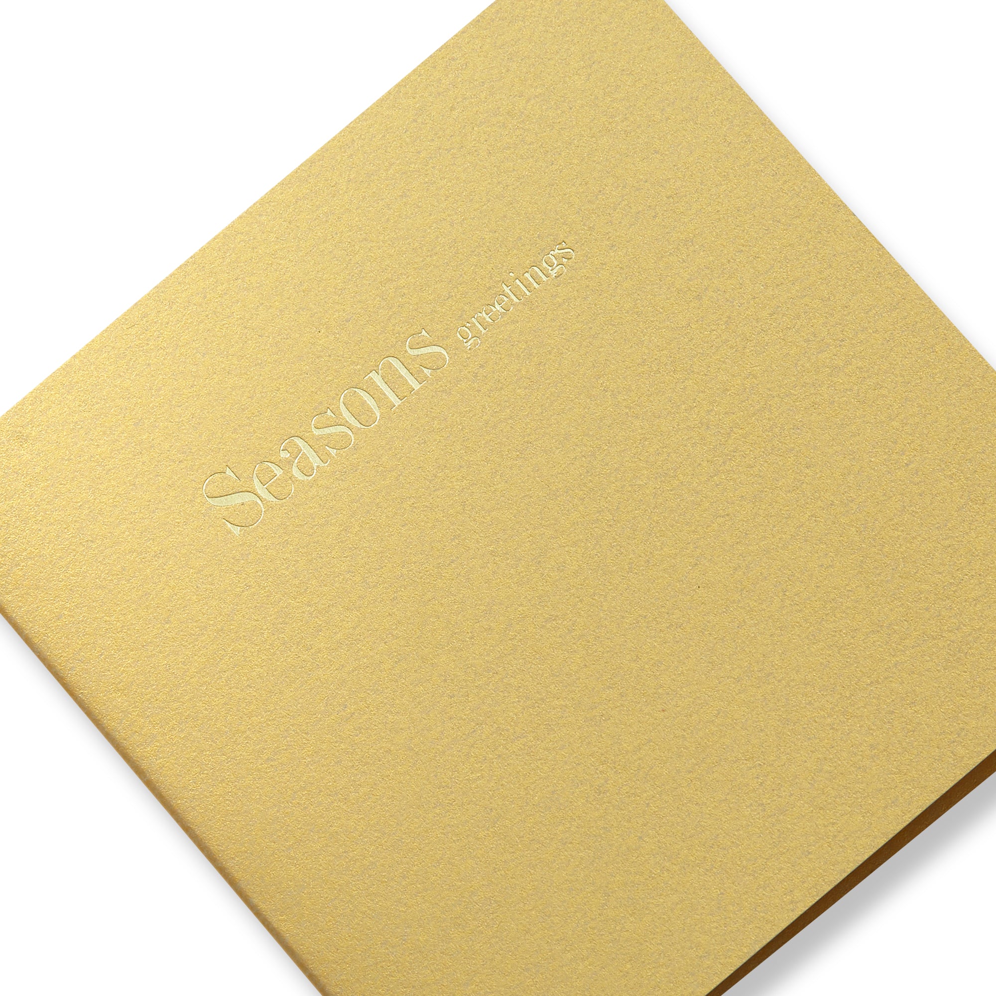 Seasons Greetings Gold Mini Cards-Story of Elegance
